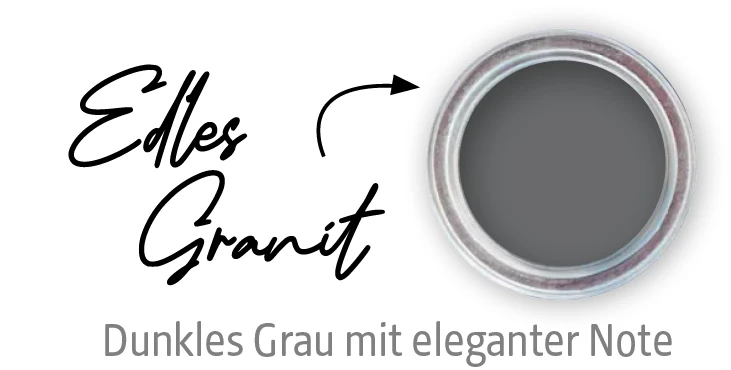 Farbtopf mit Farbton Edles Granit aus der Farbfamilie Grau