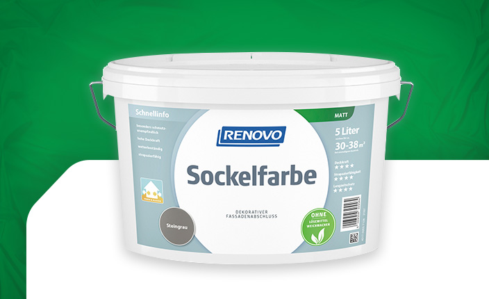 Abbildung von einer Sockelfarbe