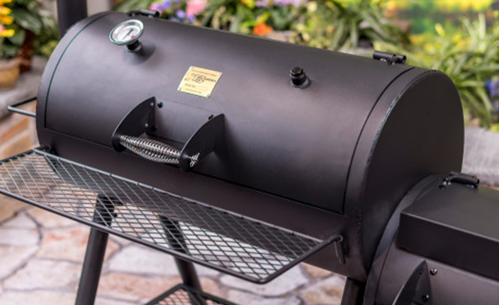 Ein schwarzer Grill von Char-Broil