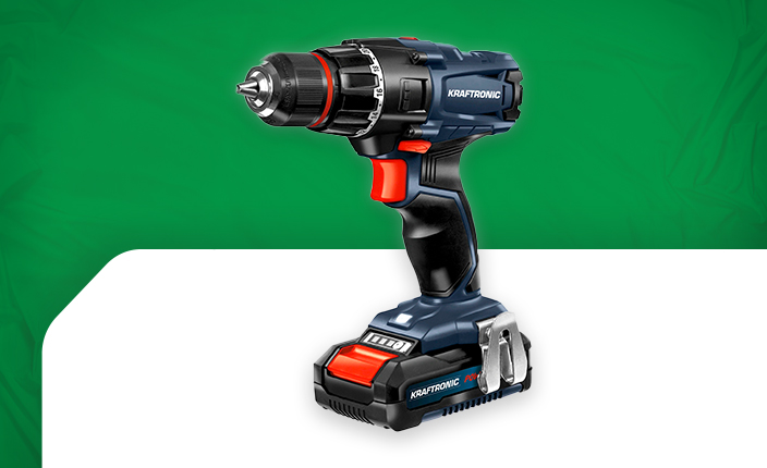 Abbildung von einem Akkuschrauber von Kraftronic