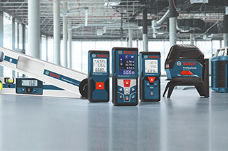 Darstellung von Bosch Messtechnik Produkten