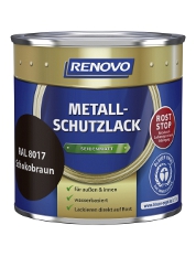 Eine Dose Renovo Metallschutzlack in der Farbe RAL 8017