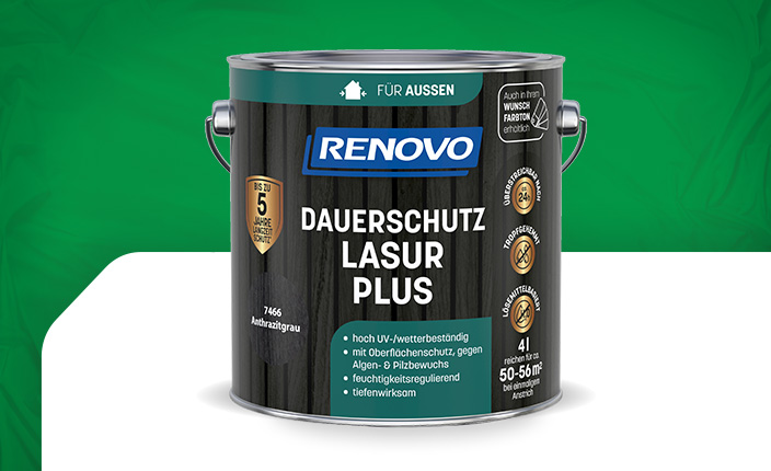 Eine Dauerschutzlasur von Renovo